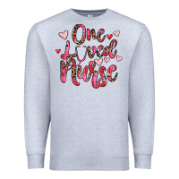 Heather Grey one loved nurse Premium Sweatshirt - JahusDesignShop