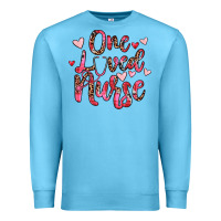 Ocean Blue one loved nurse Premium Sweatshirt - JahusDesignShop