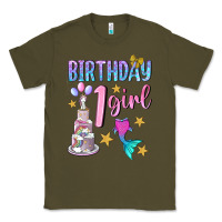 Army Green birthday girl 1 Classic Tee - BundleAndBundleShop
