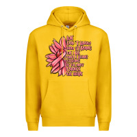 Lemon pink sunflower and cancer ribbon breast cancer Premium Hoodie - MaliasSmallBusiness