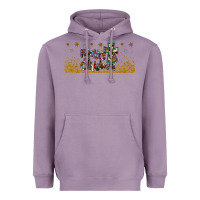 Lavender merry christmas cross Heavyweight Hoodie - JahusDesignShop