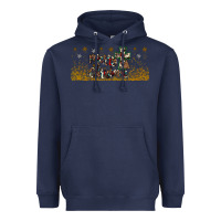 Navy merry christmas cross Heavyweight Hoodie - JahusDesignShop