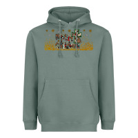 Sage merry christmas cross Heavyweight Hoodie - JahusDesignShop