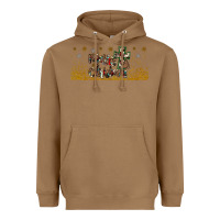 Toasted Coconut merry christmas cross Heavyweight Hoodie - JahusDesignShop