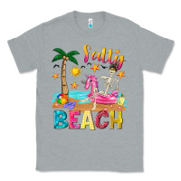 Heather Grey salty beach Classic Tee - texasbilliewilder