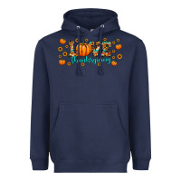 Navy love thanksgiving Heavyweight Hoodie - JahusDesignShop