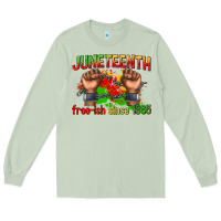 Matcha juneteenth free ish since 1865 Long Sleeve Tee - texasbilliewilder