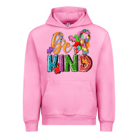 Fuchsia Pink autism be kind Urban Hoodie - NancyCooperArtShop