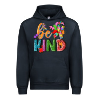 Navy autism be kind Urban Hoodie - NancyCooperArtShop