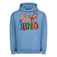 Pigment Pebble Blue autism be kind Urban Hoodie - NancyCooperArtShop
