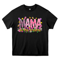 Black mama all day everyday Heavy Core Tee - CowhideDigitalArt
