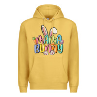 Antique Gold mama bunny Premium Hoodie - MaliasSmallBusiness