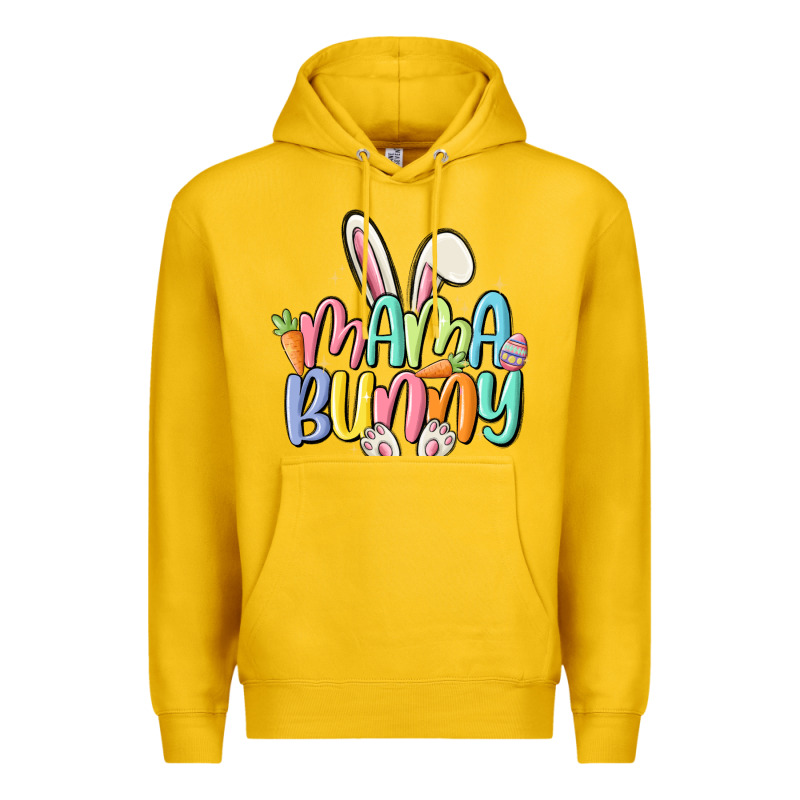 Mama Bunny Premium Hoodie by MaliasSmallBusiness | Teevron