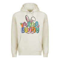 Oatmeal Heather mama bunny Premium Hoodie - MaliasSmallBusiness