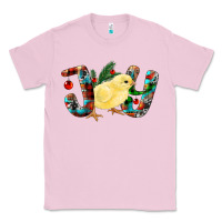 Bubblegum Pink christmas joy chick Classic Tee - RanaPortraitStore