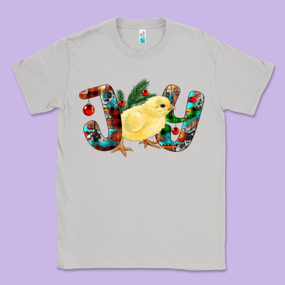 Christmas Joy Chick Classic Tee Designed By Ranaportraitstore
