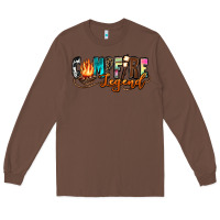 Chestnut campfire legend Long Sleeve Tee - Zillion Design Studio