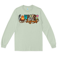 Matcha campfire legend Long Sleeve Tee - Zillion Design Studio