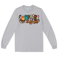 Moon Dust campfire legend Long Sleeve Tee - Zillion Design Studio