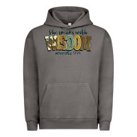 Pigment Tornado she speaks with wisdom proverbs 31 26 Urban Hoodie - NancyCooperArtShop