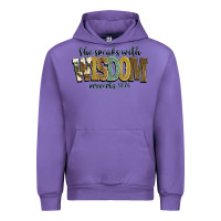 Tulip she speaks with wisdom proverbs 31 26 Urban Hoodie - NancyCooperArtShop