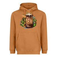 Meerkat sunflower coffee cup cactus Heavyweight Hoodie - JahusDesignShop
