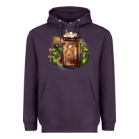 Plum sunflower coffee cup cactus Heavyweight Hoodie - JahusDesignShop