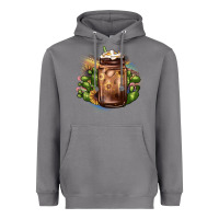 Storm sunflower coffee cup cactus Heavyweight Hoodie - JahusDesignShop