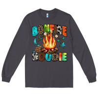 Smoke bonfire Long Sleeve Tee - Zillion Design Studio