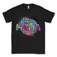 Black racing mama Classic Tee - Zillion Design Studio
