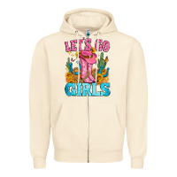 Sandshell let's go girls Zipper Hoodie - Zillion Design Studio