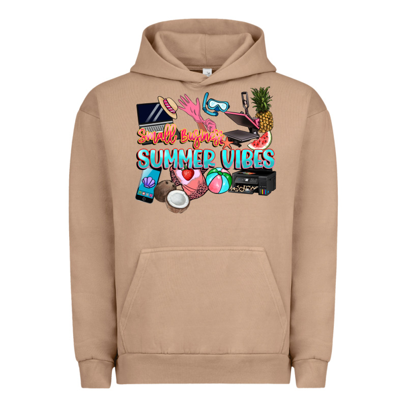 Small Businesses Summer Vibe Urban Hoodie by NancyCooperArtShop | Teevron