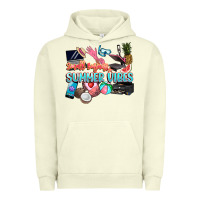 Pigment Pistachio small businesses summer vibe Urban Hoodie - NancyCooperArtShop