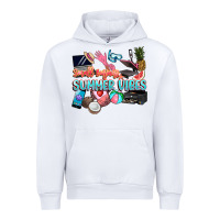 White small businesses summer vibe Urban Hoodie - NancyCooperArtShop