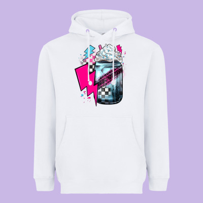 Racing Coffee Heavyweight Hoodie Designed By Jahusdesignshop