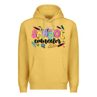Antique Gold school counselor Premium Hoodie - MaliasSmallBusiness