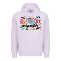 Lilac school counselor Premium Hoodie - MaliasSmallBusiness