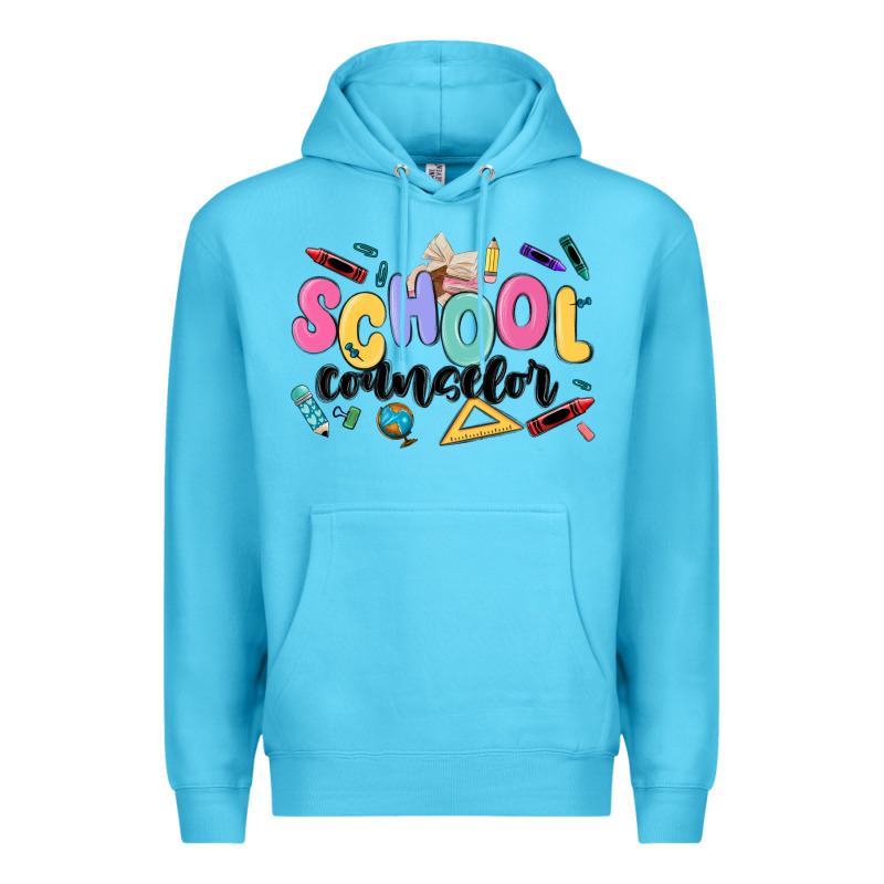 School Counselor Premium Hoodie by MaliasSmallBusiness | Teevron