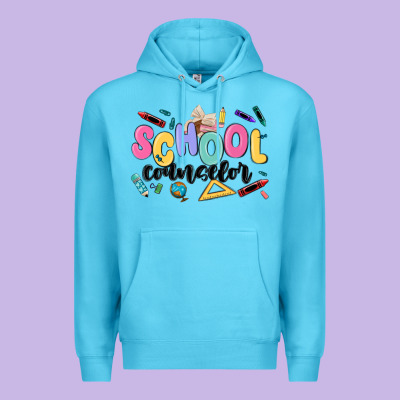 School Counselor Premium Hoodie Designed By Maliassmallbusiness