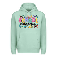 Seafoam school counselor Premium Hoodie - MaliasSmallBusiness