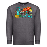 Charcoal Heather its a crawfish kinda day Premium Sweatshirt - AdoDesignShop