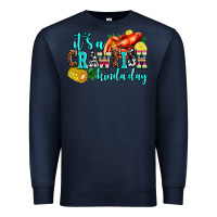 Navy its a crawfish kinda day Premium Sweatshirt - AdoDesignShop