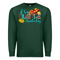 Sports Green its a crawfish kinda day Premium Sweatshirt - AdoDesignShop