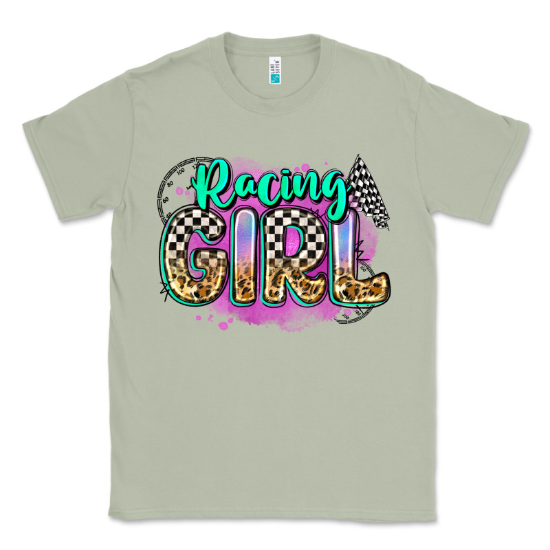 Racing Girl Classic Tee by Zillion Design Studio | Teevron
