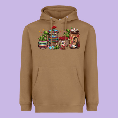 Mexican Coffee Heavyweight Hoodie Designed By Jahusdesignshop