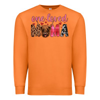 Carrot highland cow one loved mama Premium Sweatshirt - JahusDesignShop