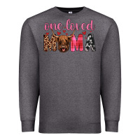 Charcoal Heather highland cow one loved mama Premium Sweatshirt - JahusDesignShop