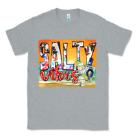 Heather Grey salty vibes Classic Tee - texasbilliewilder