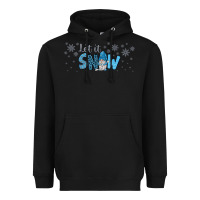 Black winter let it snow Heavyweight Hoodie - JahusDesignShop