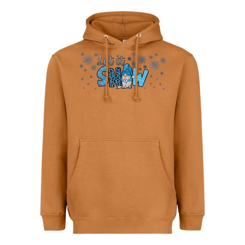 Winter Let It Snow Heavyweight Hoodie by JahusDesignShop | Teevron